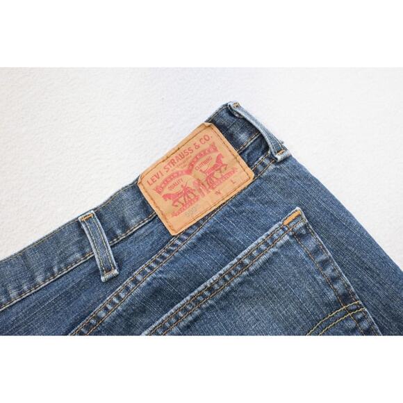 Levi's 559 Relaxed Straight Fit Rugged Blue Denim Jeans Mens Size 48 x 30 - Picture 1 of 7